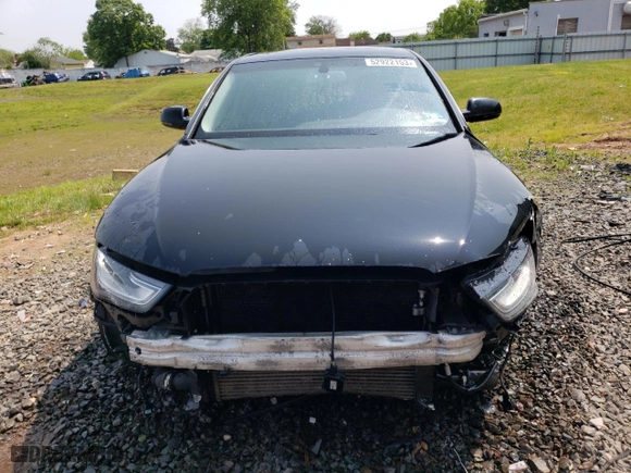 2015 Audi A4 Premium Plus with VIN WAUHFAFL7FN020974, listed as a Copart auction lot 52922153 with 122,424 mi miles. Bid and sale history available at carsss.com. Image 5.