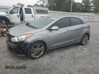 2016 Hyundai Elantra GT with VIN KMHD35LH5GU270850, listed as a Copart auction lot 72703084 with 58,047 mi miles and Salvage Title. Bid and sale history available at carsss.com. Image 1.