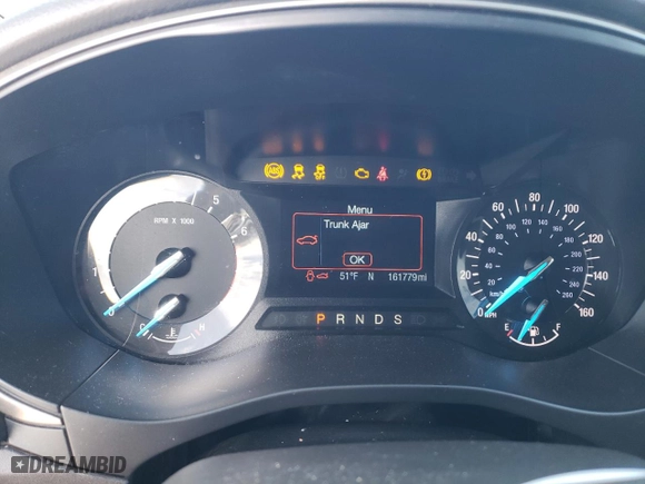 2014 Ford Fusion SE with VIN 3FA6P0HD9ER319584, listed as a Copart auction lot 46032095 with 161,779 mi miles and Salvage Title. Bid and sale history available at carsss.com. Image 9.