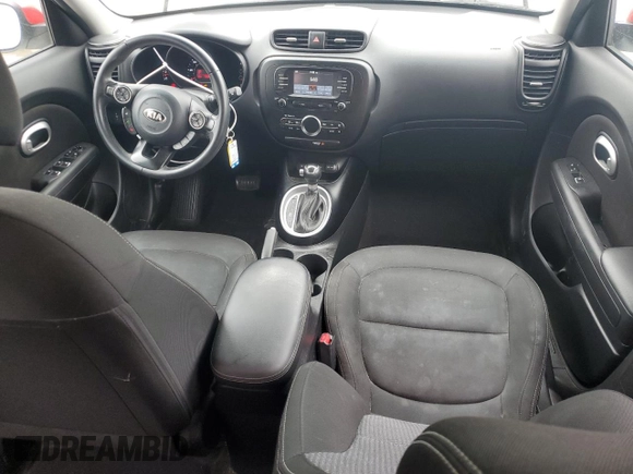 2017 Kia Soul + with VIN KNDJP3A52H7446245, listed as a Copart auction lot 52101315 with 73,666 mi miles and Salvage Title. Bid and sale history available at carsss.com. Image 8.