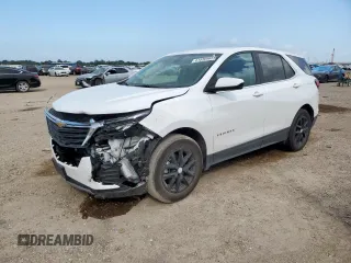 2023 Chevrolet Equinox LT с VIN 3GNAXKEG2PS169741, выставлен на аукционе Copart как лот 61830965 с пробегом 39 402 миль миль и Списание • Salvage title. История ставок и продаж доступна на DreamBid. Изображение 1.