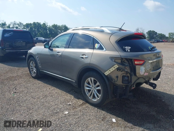 2012 Infiniti FX with VIN JN8AS1MW8CM152533, listed as a IAAI auction lot 42631117 with 128,363 mi miles and . Bid and sale history available at DreamBid. Image 3.