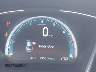 2017 Honda Civic Sedan EX-L with VIN 19XFC1F79HE214063, listed as a IAAI auction lot 41823628 with 45,314 mi miles. Bid and sale history available at carsss.com. Image 7.