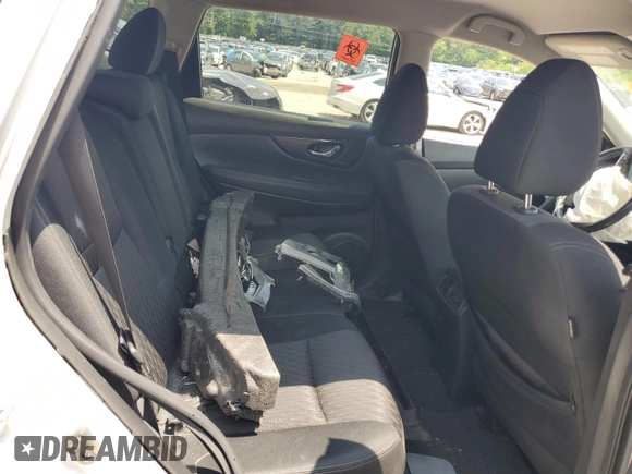 2017 Nissan Rogue S with VIN KNMAT2MV8HP545864, listed as a Copart auction lot 61584795 with Not provided miles and Salvage title. Bid and sale history available at DreamBid. Image 11.