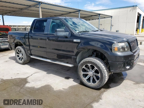 2007 Ford F-150 XLT with VIN 1FTPW12V37KC56675, listed as a Copart auction lot 58372825 with 171,393 mi miles and Clean title. Bid and sale history available at DreamBid. Image 4.