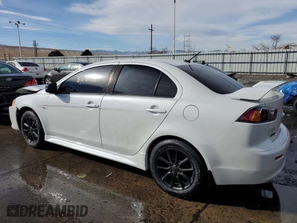 2017 Mitsubishi Lancer ES with VIN JA32U2FU1HU009408, listed as a Copart auction lot 39421434 with 80,616 mi miles. Bid and sale history available at carsss.com. Image 2.