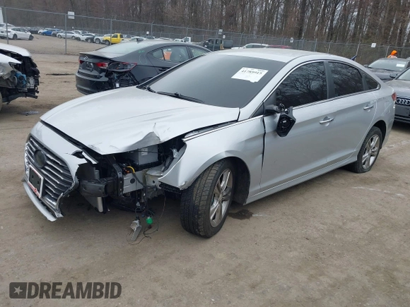 2018 Hyundai Sonata SEL with VIN 5NPE34AF6JH680868, listed as a IAAI auction lot 41789915 with 55,837 mi miles and . Bid and sale history available at DreamBid. Image 17.