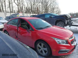 2015 Chevrolet Cruze LT with VIN 1G1PE5SB3F7199694, listed as a IAAI auction lot 41621606 with 121,368 mi miles. Bid and sale history available at carsss.com. Image 14.