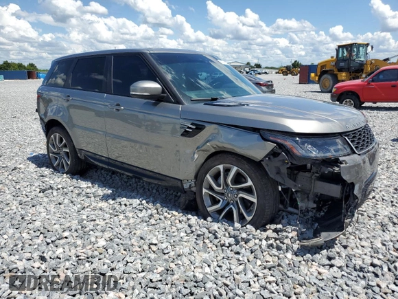 2019 Land Rover Range Rover Sport HSE with VIN SALWR2RV5KA850075, listed as a Copart auction lot 62634175 with 45,206 mi miles and Salvage title. Bid and sale history available at DreamBid. Image 4.