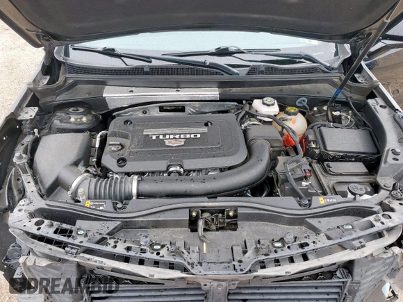 2023 Cadillac XT4 FWD Sport with VIN 1GYFZER42PF111153, listed as a Copart auction lot 60546315 with 41,462 mi miles and Salvage title. Bid and sale history available at DreamBid. Image 12.