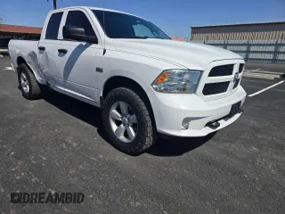 2014 Ram 1500 Express with VIN 1C6RR7FT7ES379542, listed as a Copart auction lot 54603485 with 100,237 mi miles and Salvage Title. Bid and sale history available at carsss.com. Image 1.