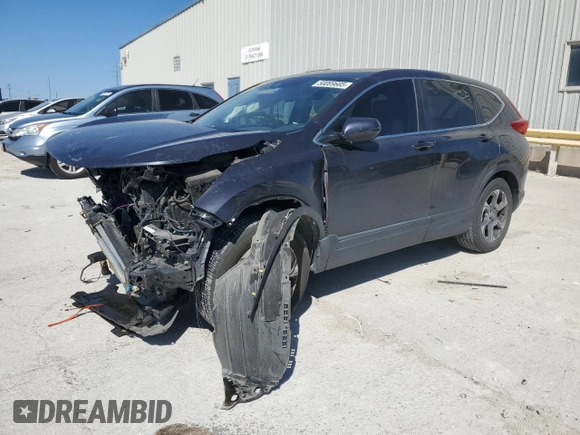 2019 Honda CR-V EX-L with VIN 5J6RW1H8XKA019720, listed as a Copart auction lot 50069685 with 81,720 mi miles and Salvage Title. Bid and sale history available at carsss.com. Image 1.