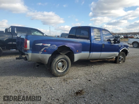 1999 Ford F-350 XL z VIN 1FTWX33F7XEA28950, wystawiony jako Copart lot #85951064 z przebiegiem 320 667 mil mil oraz Nie do naprawy • Non repairable. Historia ofert i sprzedaży dostępna na DreamBid. Obrazek 3.
