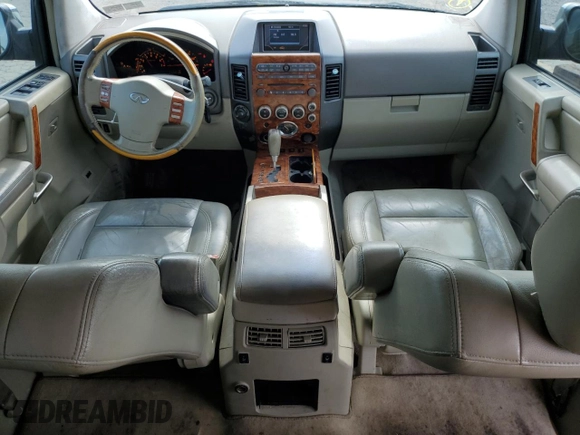 2007 Infiniti QX56 with VIN 5N3AA08C57N803676, listed as a Copart auction lot 60159054 with 216,320 mi miles and Salvage Title. Bid and sale history available at carsss.com. Image 8.