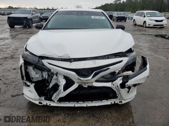 2021 Toyota Camry SE Nightshade with VIN 4T1G11AK1MU466693, listed as a Copart auction lot 45215425 with 84,105 mi miles and Salvage Title. Bid and sale history available at carsss.com. Image 5.