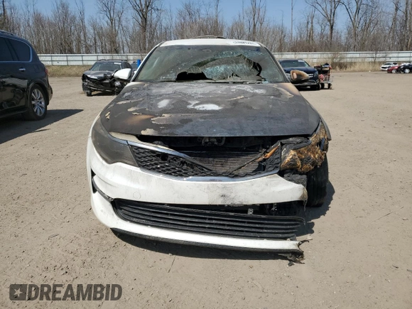 2016 Kia Optima LX with VIN KNAGT4L34G5070243, listed as a Copart auction lot 53241285 with 0 mi miles and Clean Title. Bid and sale history available at carsss.com. Image 5.