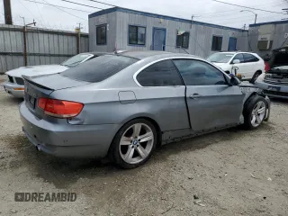 2007 BMW 3 Series 335i with VIN WBAWB735X7P034918, listed as a Copart auction lot 54627475 with 168,231 mi miles and Salvage Title. Bid and sale history available at carsss.com. Image 3.