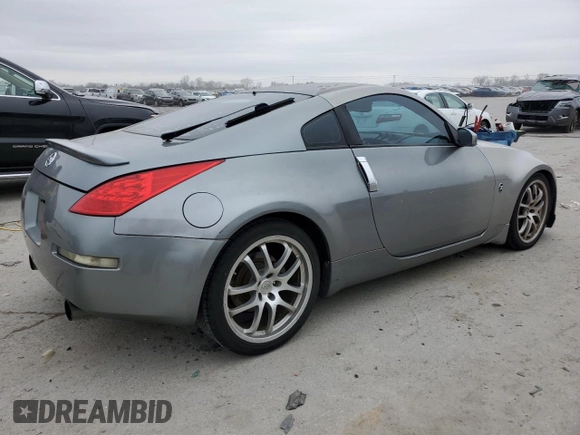 2006 Nissan 350Z Touring with VIN JN1AZ34E96M380039, listed as a Copart auction lot 43696005 with 140,709 mi miles and Clean Title. Bid and sale history available at carsss.com. Image 3.