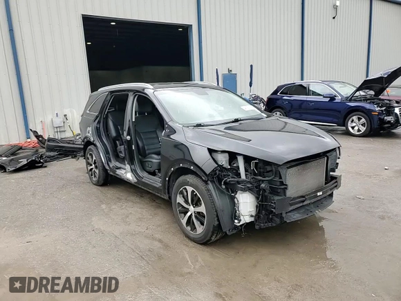2017 Kia Sorento EX with VIN 5XYPH4A59HG301722, listed as a Copart auction lot 48353185 with 87,128 mi miles and Salvage Title. Bid and sale history available at carsss.com. Image 15.