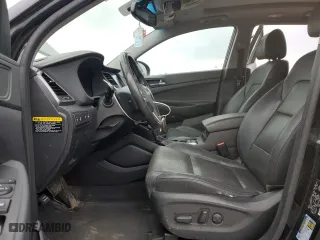 2017 Hyundai Tucson SE Plus with VIN KM8J3CA43HU562358, listed as a Copart auction lot 82162134 with 153,053 mi miles and Clean Title. Bid and sale history available at carsss.com. Image 7.