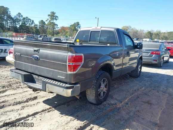 2014 Ford F-150 XL with VIN 1FTMF1CM3EFC57890, listed as a IAAI auction lot 41908369 with 228,743 mi miles. Bid and sale history available at carsss.com. Image 4.