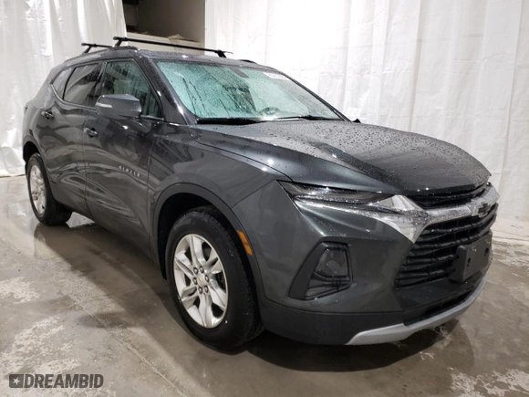 2019 Chevrolet Blazer with VIN 3GNKBGRSXKS656015, listed as a Copart auction lot 85767604 with 30,979 mi miles and Salvage Title. Bid and sale history available at carsss.com. Image 4.