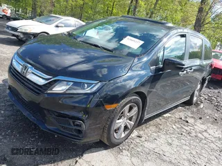2018 Honda Odyssey EX-L with VIN 5FNRL6H75JB065206, listed as a IAAI auction lot 42009227 with 133,652 mi miles. Bid and sale history available at carsss.com. Image 22.