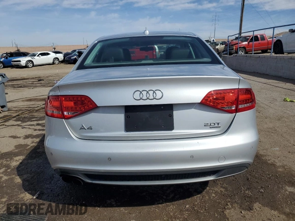 2012 Audi A4 2.0T Premium Plus with VIN WAUFFAFL4CA099210, listed as a Copart auction lot 48008975 with 135,734 mi miles and Salvage Title. Bid and sale history available at carsss.com. Image 6.