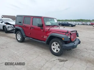 2012 Jeep Wrangler Unlimited Sport z VIN 1C4BJWDG2CL232747, wystawiony jako IAAI lot #42156001 z przebiegiem 95 060 mil mil oraz . Historia ofert i sprzedaży dostępna na DreamBid. Obrazek 1.