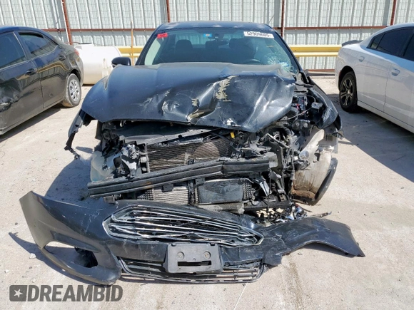 2013 Ford Fusion Titanium with VIN 3FA6P0K91DR323583, listed as a Copart auction lot 52909605 with 0 mi miles and Salvage Title. Bid and sale history available at carsss.com. Image 5.
