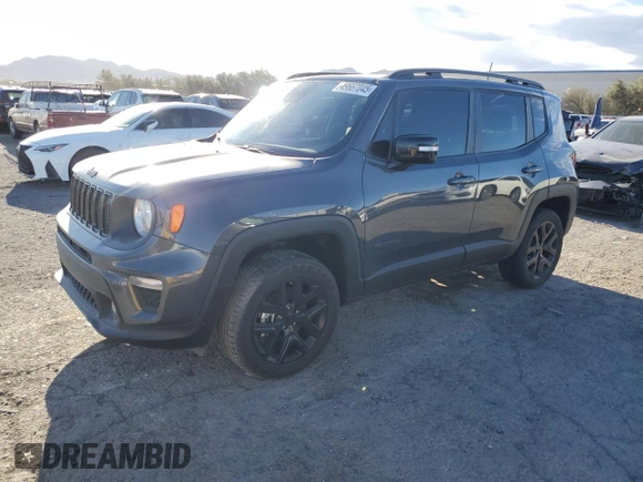 2023 Jeep Renegade Altitude z VIN ZACNJDE1XPPP13744, wystawiony jako Copart lot #49667045 z przebiegiem 16 194 mil mil oraz Szkoda całkowita • Salvage title. Historia ofert i sprzedaży dostępna na DreamBid. Obrazek 1.