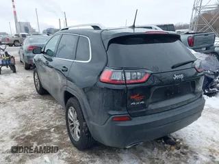 2019 Jeep Cherokee Latitude with VIN 1C4PJMCX6KD155434, listed as a IAAI auction lot 41347851 with 256,713 mi miles. Bid and sale history available at carsss.com. Image 3.