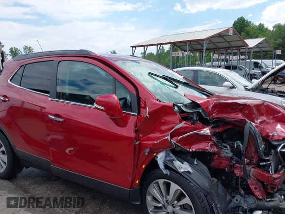 2017 Buick Encore Preferred with VIN KL4CJASB8HB207678, listed as a IAAI auction lot 42213255 with Not provided miles and . Bid and sale history available at DreamBid. Image 17.
