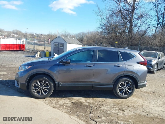 2020 Honda CR-V EX-L with VIN 5J6RW2H80LA016865, listed as a IAAI auction lot 41651030 with 34,666 mi miles. Bid and sale history available at carsss.com. Image 14.