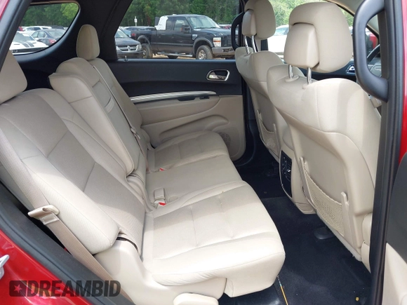 2014 Dodge Durango SXT with VIN 1C4RDHAG8EC476685, listed as a IAAI auction lot 42221303 with 113,829 mi miles and . Bid and sale history available at DreamBid. Image 8.