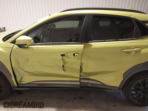 2019 Hyundai Kona Limited with VIN KM8K33A54KU375117, listed as a IAAI auction lot 41154823 with 81,716 mi miles and . Bid and sale history available at DreamBid. Image 6.