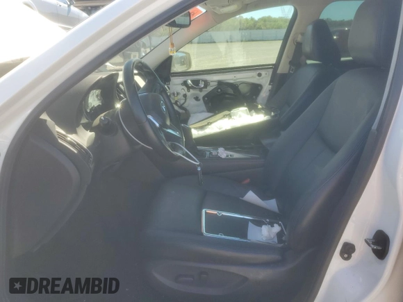 2018 Infiniti Q50 3.0t LUXE with VIN JN1EV7APXJM590653, listed as a Copart auction lot 50197665 with 75,736 mi miles and Salvage Title. Bid and sale history available at carsss.com. Image 7.