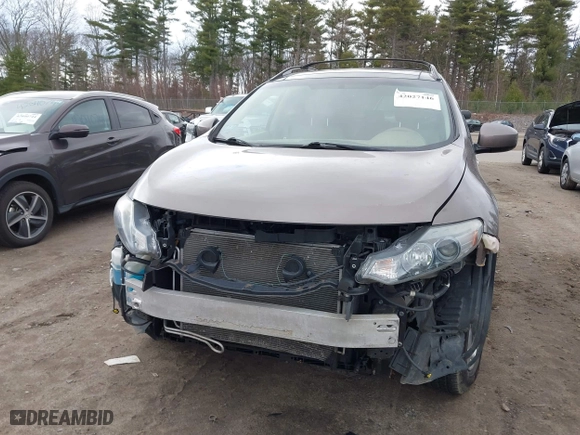 2010 Nissan Murano SL with VIN JN8AZ1MW1AW137143, listed as a IAAI auction lot 42027146 with 110,895 mi miles. Bid and sale history available at carsss.com. Image 6.
