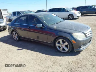 2010 Mercedes-Benz C-Class C 300 Sport with VIN WDDGF5EB1AR130862, listed as a IAAI auction lot 41819105 with 1 mi miles. Bid and sale history available at carsss.com. Image 1.