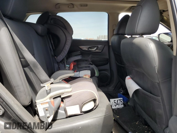 2015 Nissan Rogue SL with VIN 5N1AT2MV6FC866320, listed as a Copart auction lot 55097735 with Not Provided miles and Salvage Title. Bid and sale history available at DreamBid. Image 11.