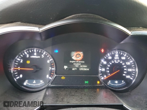 2013 Kia Optima SX with VIN 5XXGR4A60DG135269, listed as a Copart auction lot 52958375 with 179,194 mi miles and Clean Title. Bid and sale history available at carsss.com. Image 9.