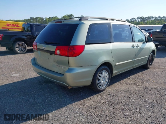 2006 Toyota Sienna CE with VIN 5TDZA23C06S390125, listed as a IAAI auction lot 42067821 with 147,152 mi miles and . Bid and sale history available at carsss.com. Image 4.