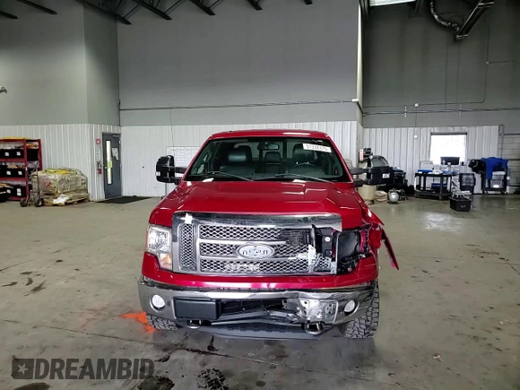2012 Ford F-150 XL with VIN 1FTFW1ET4CKE22489, listed as a Copart auction lot 51338375 with 244,955 mi miles and Salvage Title. Bid and sale history available at DreamBid. Image 11.