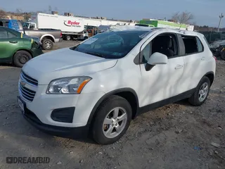 2015 Chevrolet Trax LS with VIN KL7CJPSBXFB133280, listed as a IAAI auction lot 41781684 with NaN miles. Bid and sale history available at carsss.com. Image 17.