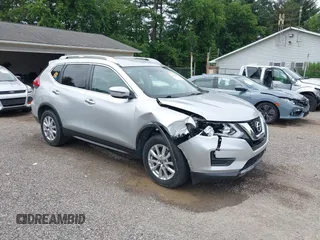2017 Nissan Rogue SV with VIN KNMAT2MV4HP508746, listed as a IAAI auction lot 42521370 with 123,776 mi miles and . Bid and sale history available at DreamBid. Image 1.