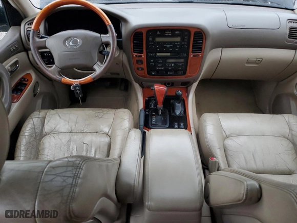 2002 Lexus LX 470 with VIN JTJHT00W623520040, listed as a Copart auction lot 78817164 with 268,797 mi miles and Clean Title. Bid and sale history available at carsss.com. Image 8.