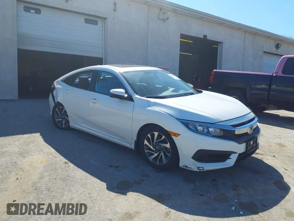2018 Honda Civic EX with VIN 2HGFC2F75JH511025, listed as a IAAI auction lot 41768733 with 56,707 mi miles and . Bid and sale history available at DreamBid. Image 1.