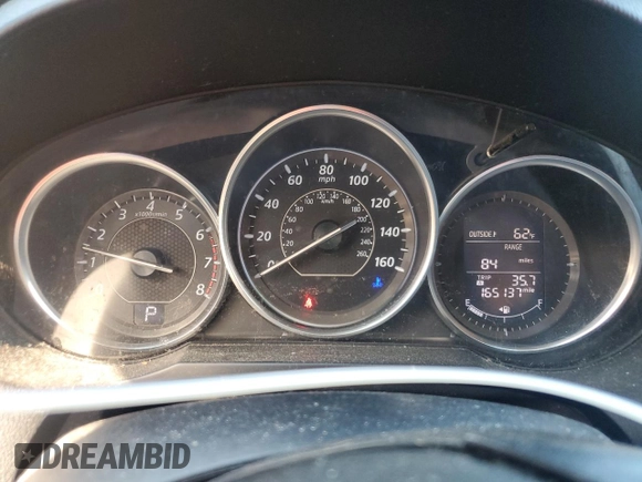 2015 Mazda 6 i Touring with VIN JM1GJ1V62F1165551, listed as a Copart auction lot 53806655 with 165,137 mi miles and Clean Title. Bid and sale history available at DreamBid. Image 9.