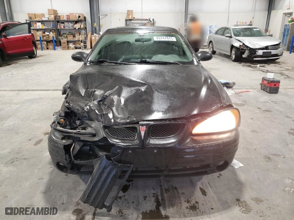 2002 Pontiac Grand Am SE1 with VIN 1G2NF52E32C242345, listed as a Copart auction lot 43747845 with NaN miles and Clean Title. Bid and sale history available at carsss.com. Image 5.