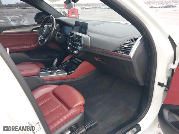 2020 BMW X4 xDrive30i with VIN 5UX2V1C09L9B88384, listed as a IAAI auction lot 41462042 with 78,246 mi miles. Bid and sale history available at carsss.com. Image 5.